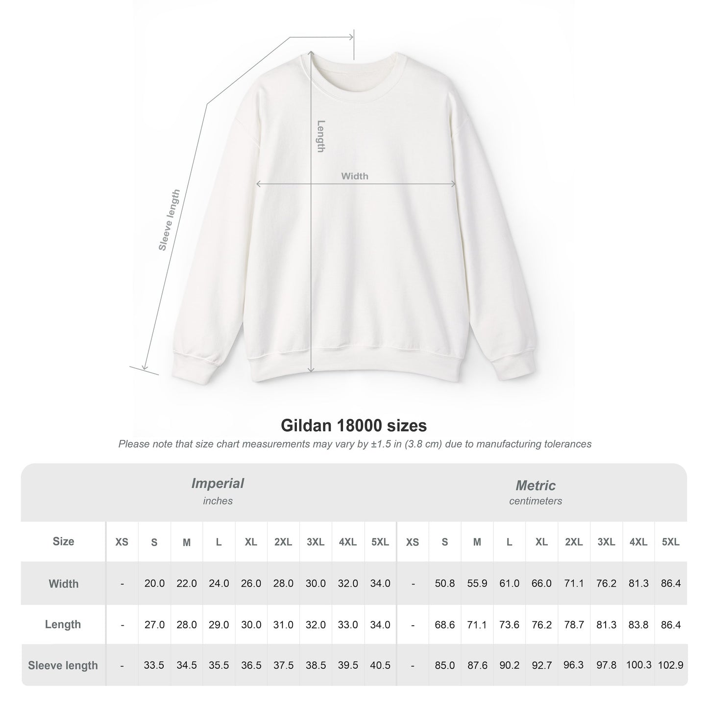Crewneck Sweatshirt — 'Marked Studios' Minimal Logo Crewneck